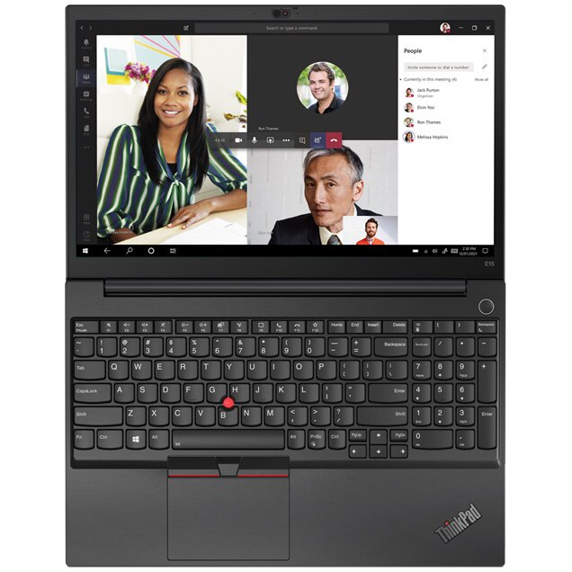 Laptop Lenovo ThinkPad E15 Gen 3 cu procesor AMD Ryzen™ 7 5700U pana la 4.30 GHz, 15.6'', Full HD, IPS, 16GB, 1TB SSD, AMD Radeon Graphics, No OS, Black