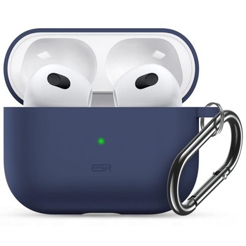 Carcasa ESR Bounce compatibila cu Apple AirPods 3 Blue Carcasa ESR Bounce compatibila cu Apple AirPods 3 Blue