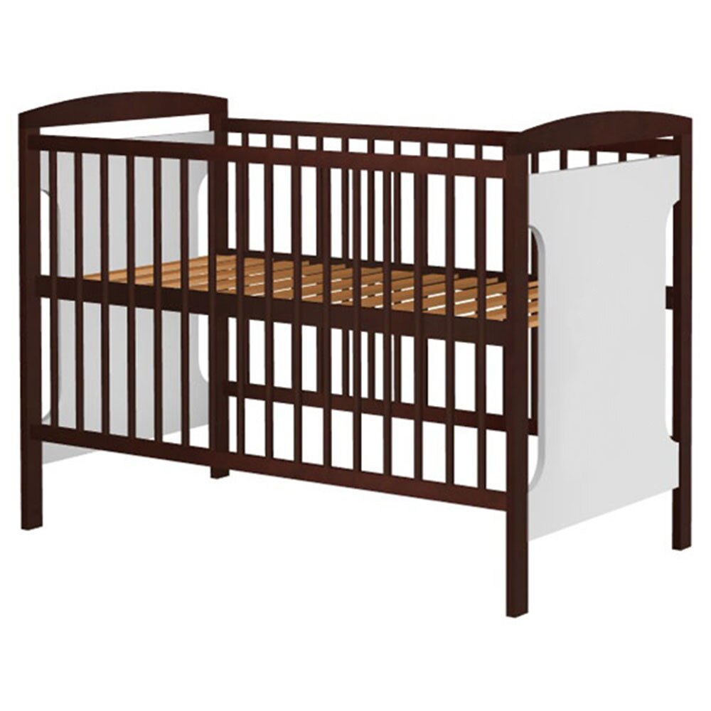 Patut copii din lemn Hubners Karly 120x60 cm venghe