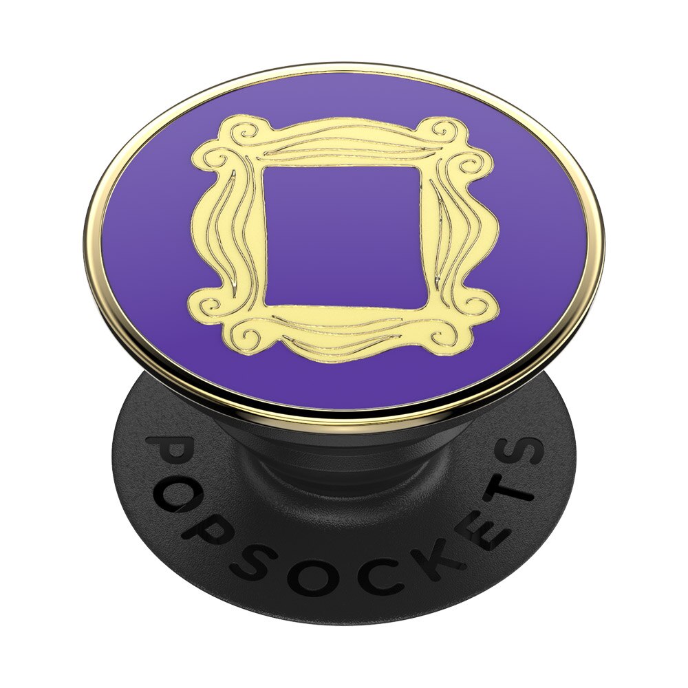 Suport universal de telefon si tableta PopSockets® ,accesoriu metalic PopGrip Enamel FRIENDS