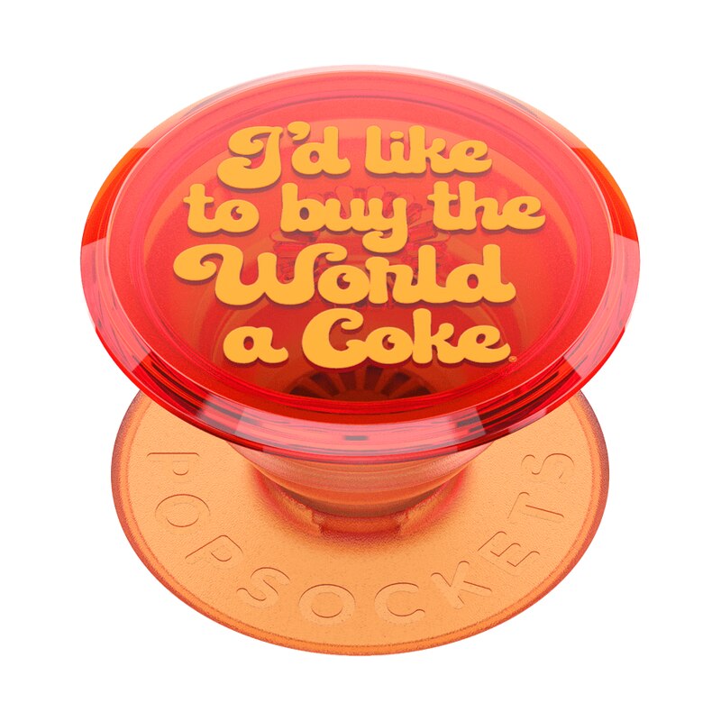 Suport universal de telefon si tableta PopSockets® ,accesoriu PopGrip Coke Unity Buy