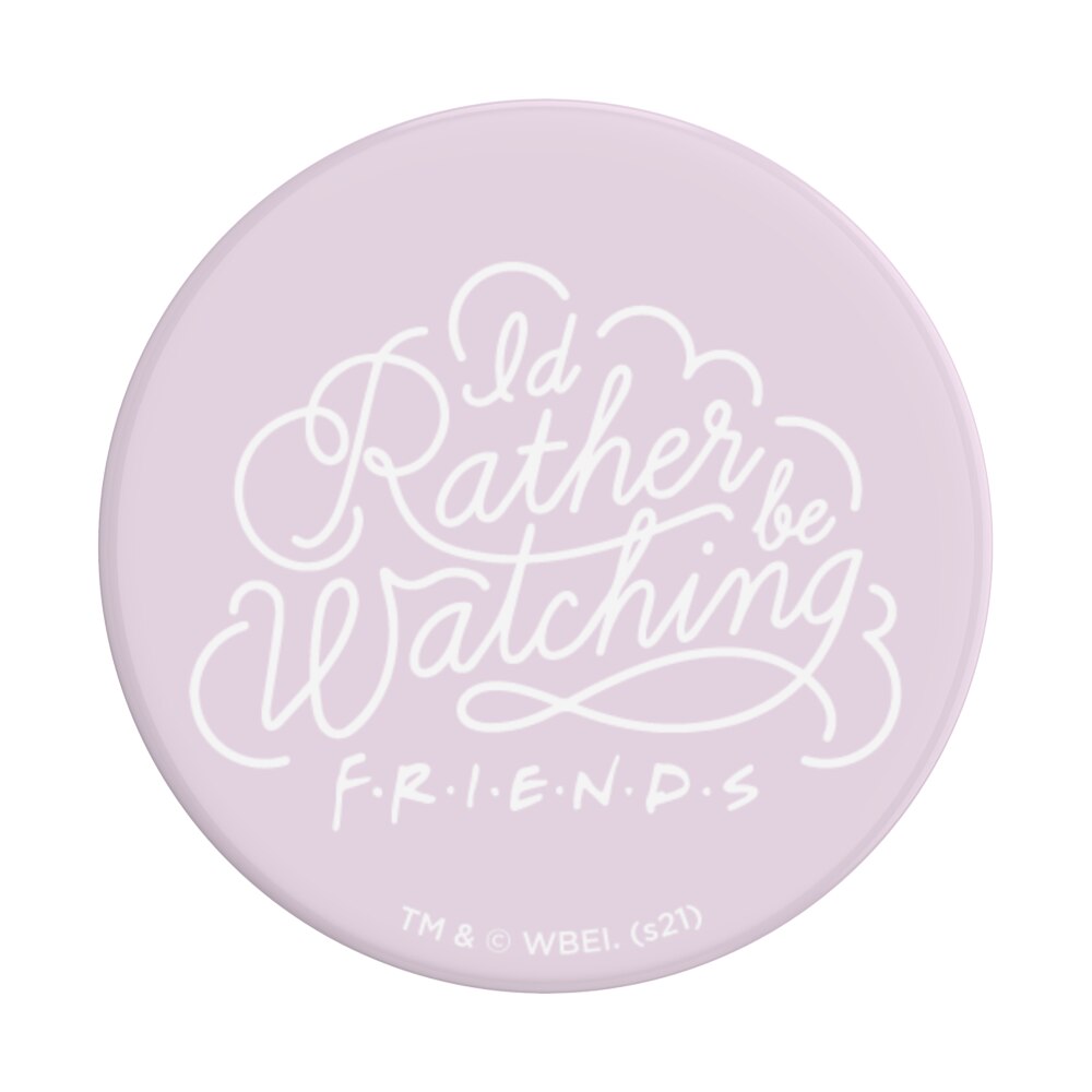Suport universal de telefon si tableta PopSockets® ,accesoriu PopGrip Friends Rather Be Watching