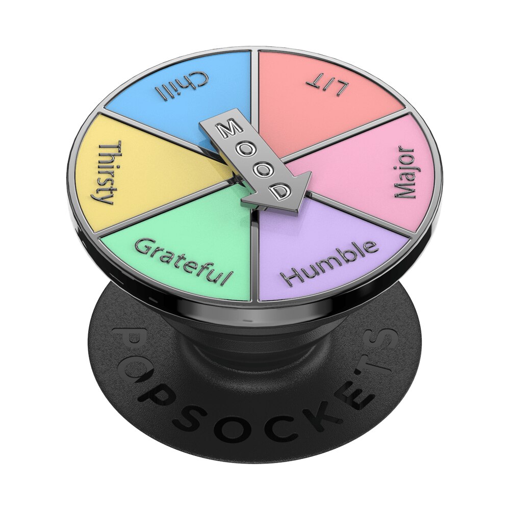 Suport universal de telefon si tableta PopSockets® ,accesoriu metalic PopGrip Enamel Spinner Mood