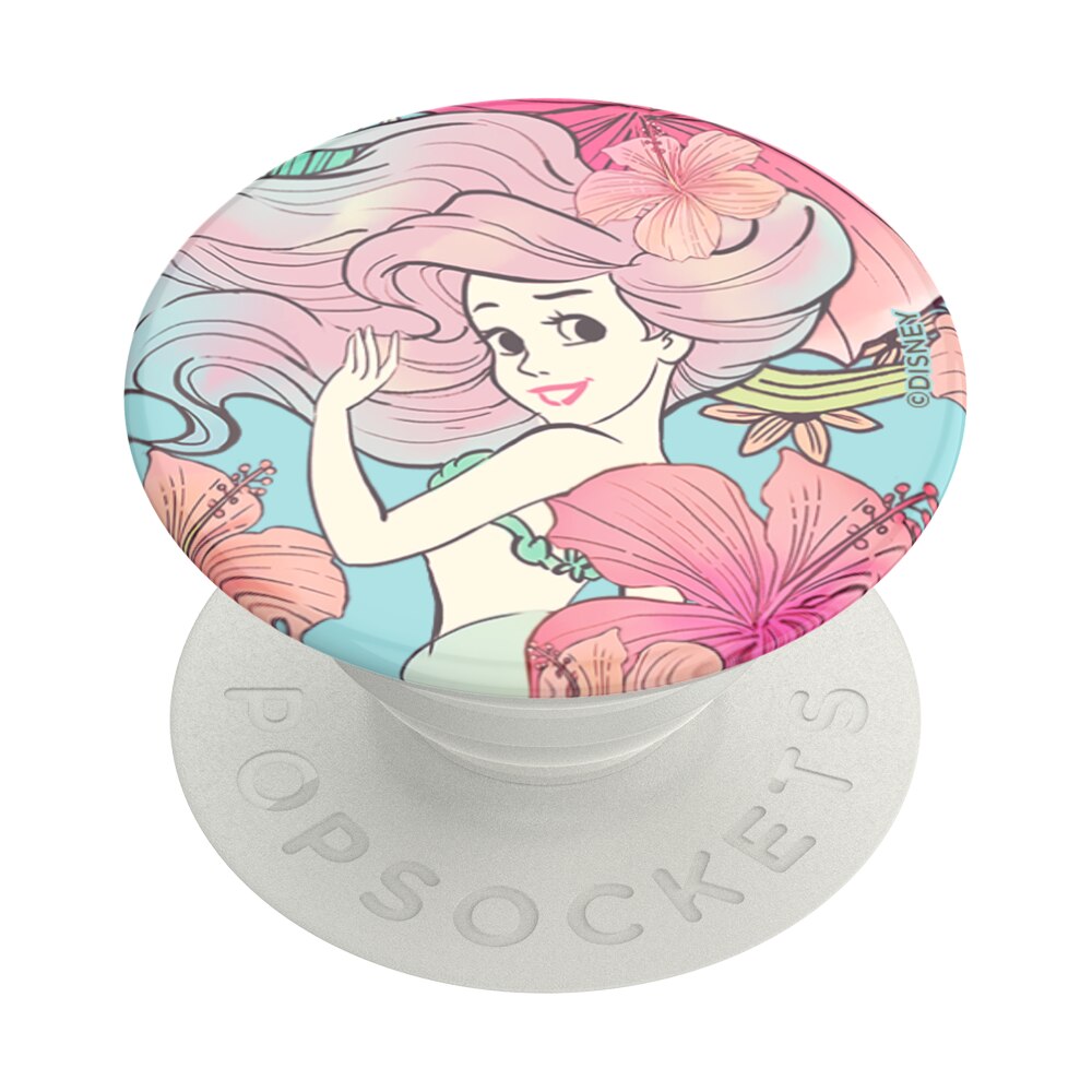 Suport universal de telefon si tableta PopSockets® ,accesoriu PopGrip Disney Ariel