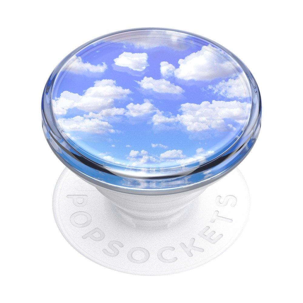 Suport universal de telefon si tableta PopSockets® ,accesoriu PopGrip Tidepool Mirage Cloudy Skies