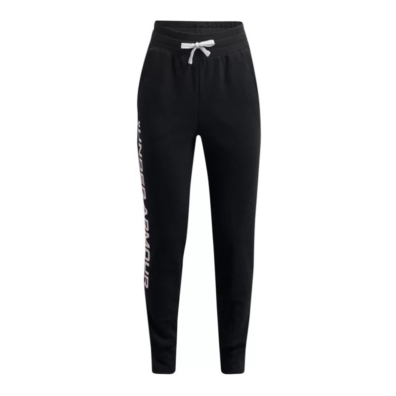 Pantaloni Under Armour Rival Jogger JR 1356487-002, Fete, Negru