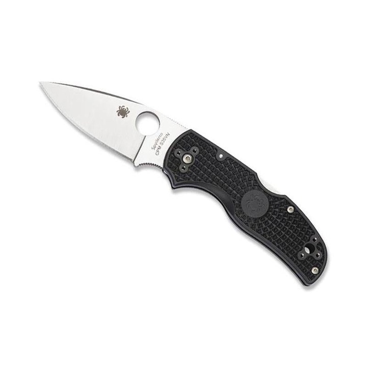 Cutit Pliabil, Spyderco, C41Pbk5, Lama Din Otel Cpm S30V, Lungime Totala 177 Mm, Lungime Lama 75 Mm, Maner Din Material Frn, 177 Mm X 75 Mm X 3,2 Mm, Negru