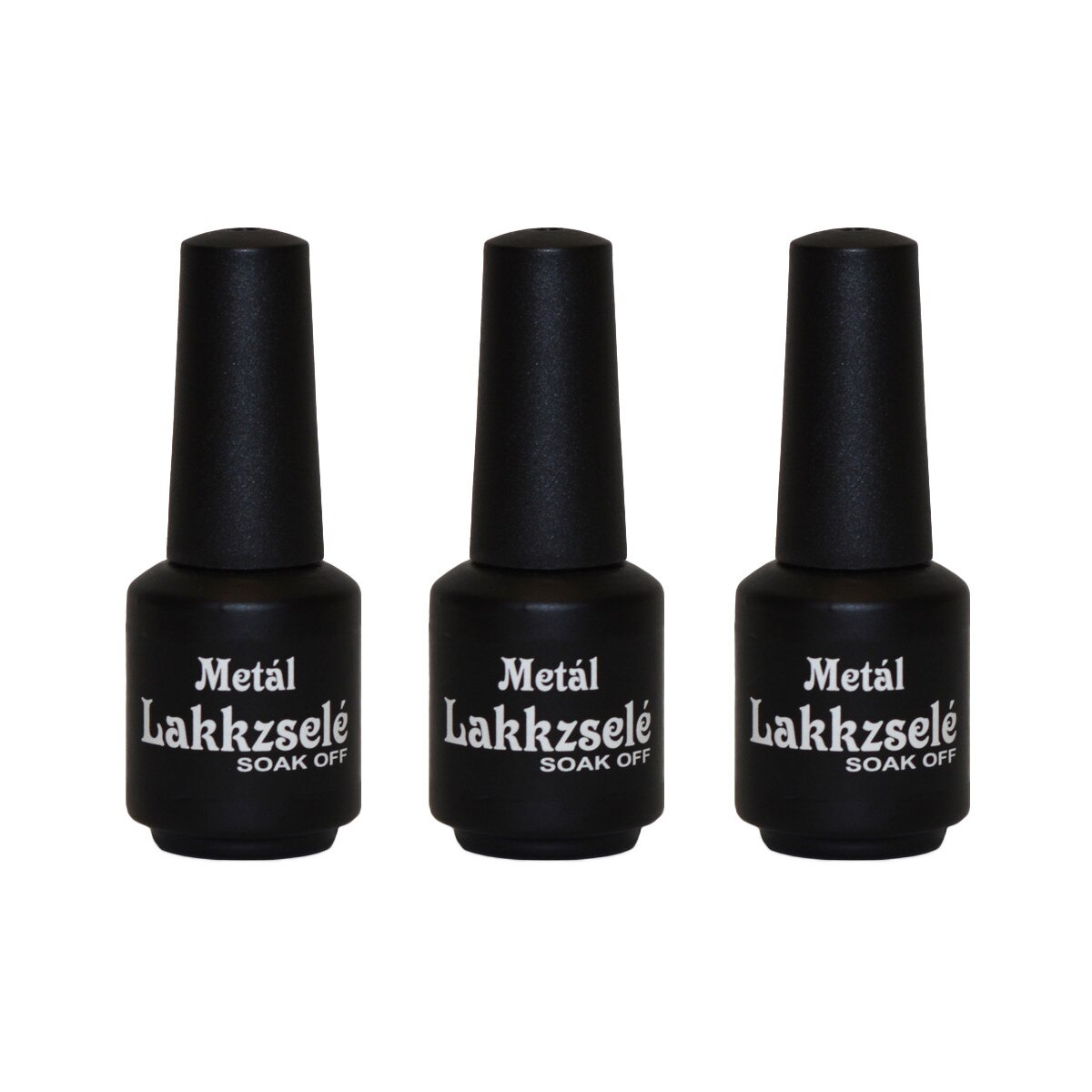 Set oja semipermanenta, Chrome MoonbasaNails, 3x5ml, Multicolor