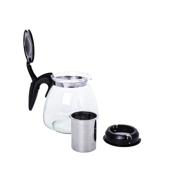 Ceainic cu infuzor, Capacitate 700ml, Naimeed D1021, Sticla/Otel inoxidabil Ceainic cu infuzor, Capacitate 700ml, Naimeed D1021, Sticla/Otel inoxidabil