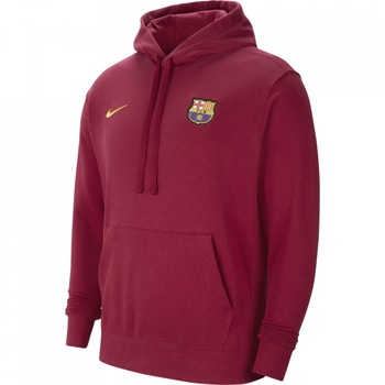 Hanorac Nike FC Barcelona pentru barbati, visiniu, L Hanorac Nike FC Barcelona pentru barbati, visiniu, L