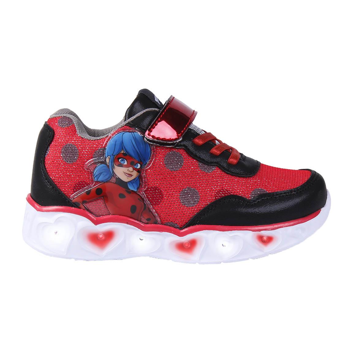 Pantofi sport Miraculous Ladybug, Rosu/Negru,model 2300005044