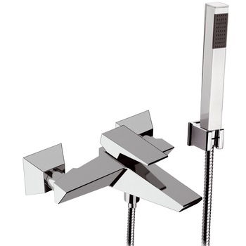 Baterie cada si dus DANIEL RUBINETTERIE SPEED monocomanda, finisaj cromat. Produs in Italia Baterie cada si dus DANIEL RUBINETTERIE SPEED monocomanda, finisaj cromat. Produs in Italia