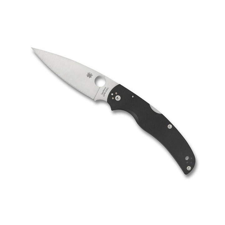 Cutit Pliabil, Spyderco, C244Gp, Material Lama Cpm S30V, Tip Taiere Full-Flat, Finisaj Lama Satin, Material Maner G-10, Dimensiuni 23,1 Cm X 10,4 Cm X 3,2 Mm, Negru