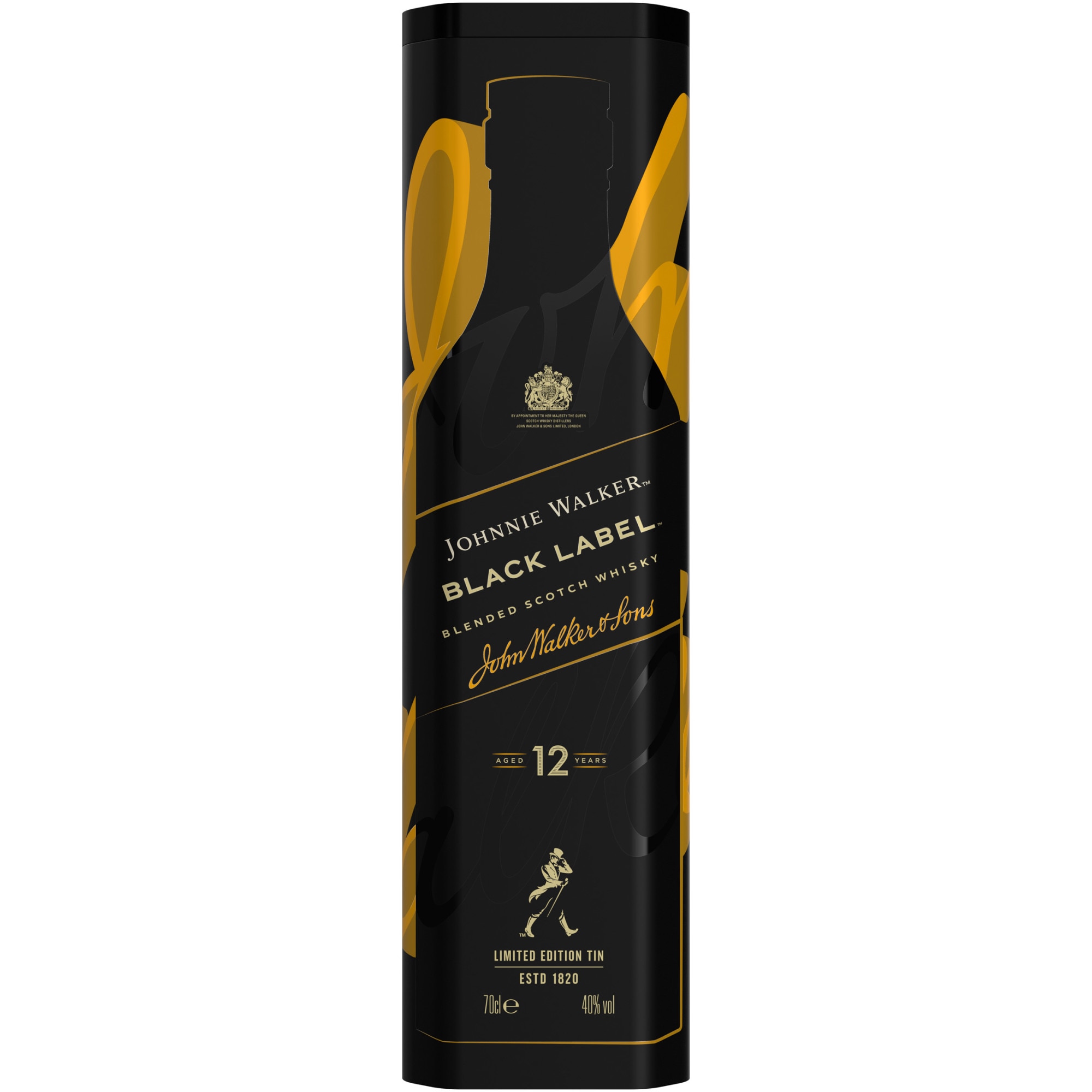 Whisky Johnnie Walker Black Label 12YO, 40%, 0.7, Cutie