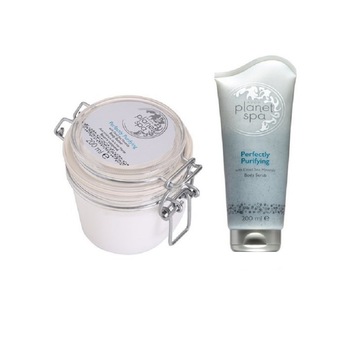 Set Spa Perfectly Purifying, Avon - Unt de corp 200 ml si Exfoliant de corp 200 ml Set Spa Perfectly Purifying, Avon - Unt de corp 200 ml si Exfoliant de corp 200 ml