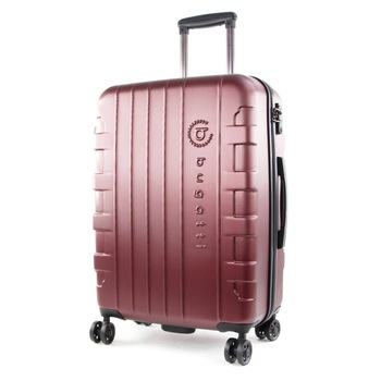 Troler BUGATTI, Galatea, burgundy, 53 x 30.5 x 77 cm, 4.26 kg, 96.05 L, marime mare Troler BUGATTI, Galatea, burgundy, 53 x 30.5 x 77 cm, 4.26 kg, 96.05 L, marime mare