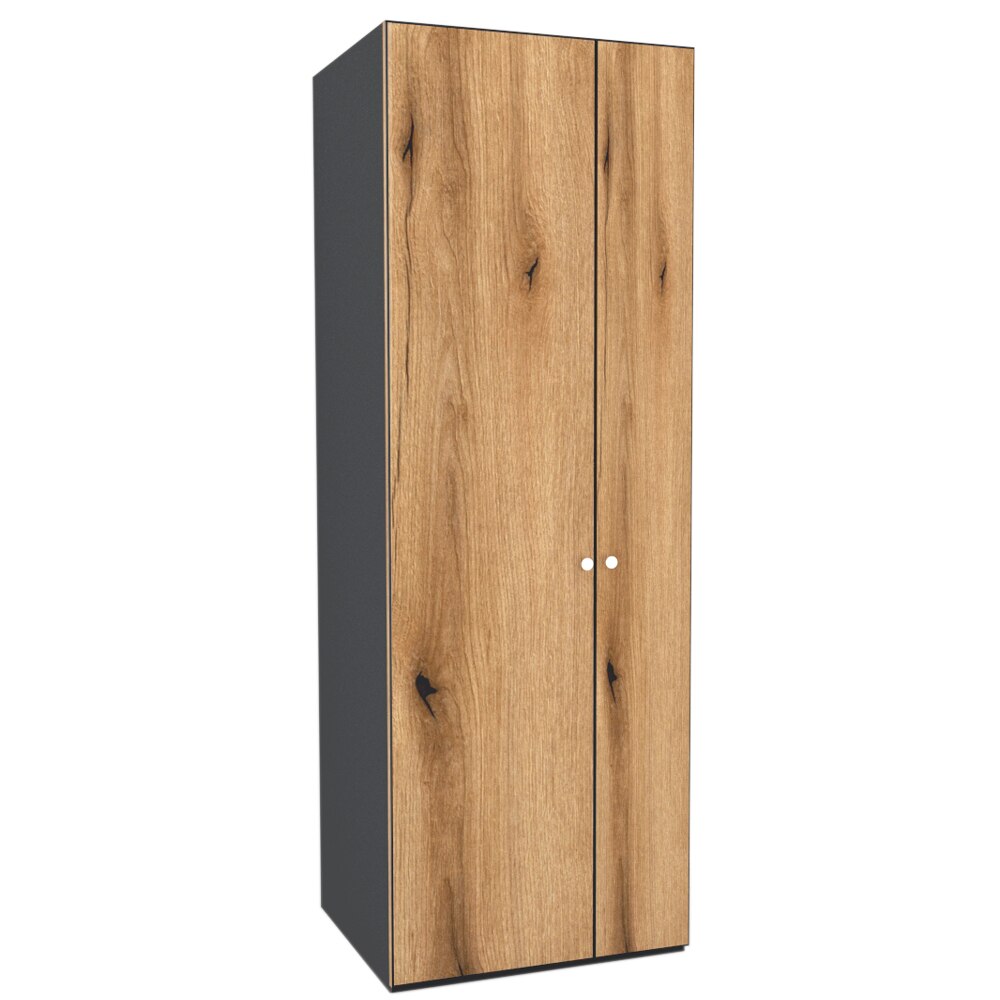 Dulap Genarom LEX A, Decor K365, 75 x 240 x 66 cm