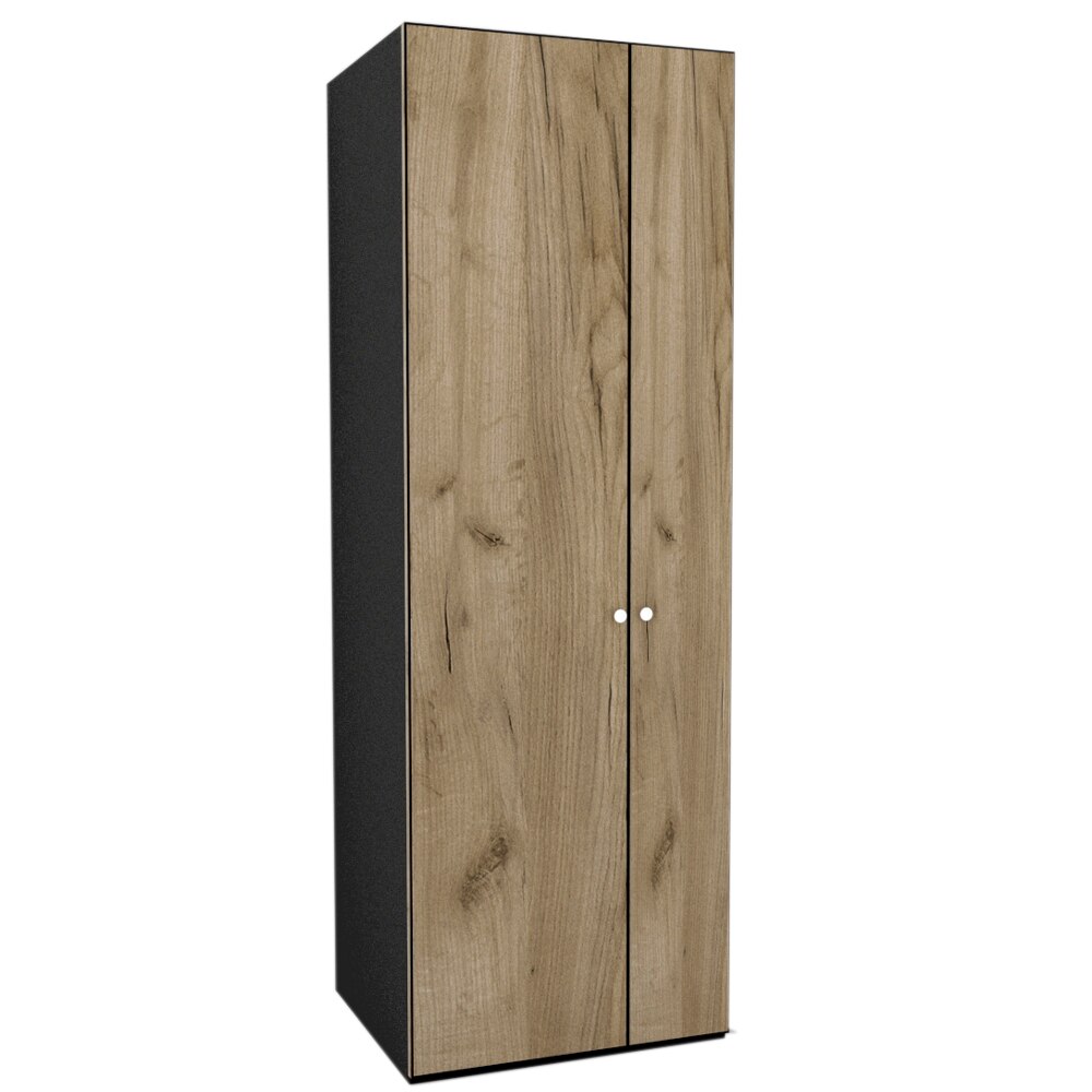 Dulap Genarom LEX C, Decor K002, 75 x 240 x 66 cm