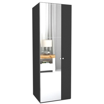 Dulap Genarom LEX D, Decor 0164, Oglinda, 75 x 240 x 66 cm Dulap Genarom LEX D, Decor 0164, Oglinda, 75 x 240 x 66 cm