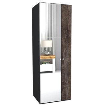 Dulap Genarom LEX B, Decor 4299 / Oglinda, 75 x 218 x 66 cm Dulap Genarom LEX B, Decor 4299 / Oglinda, 75 x 218 x 66 cm