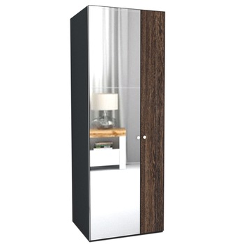 Dulap Genarom LEX D, Decor 7648 / Oglinda, 75 x 218 x 66 cm Dulap Genarom LEX D, Decor 7648 / Oglinda, 75 x 218 x 66 cm