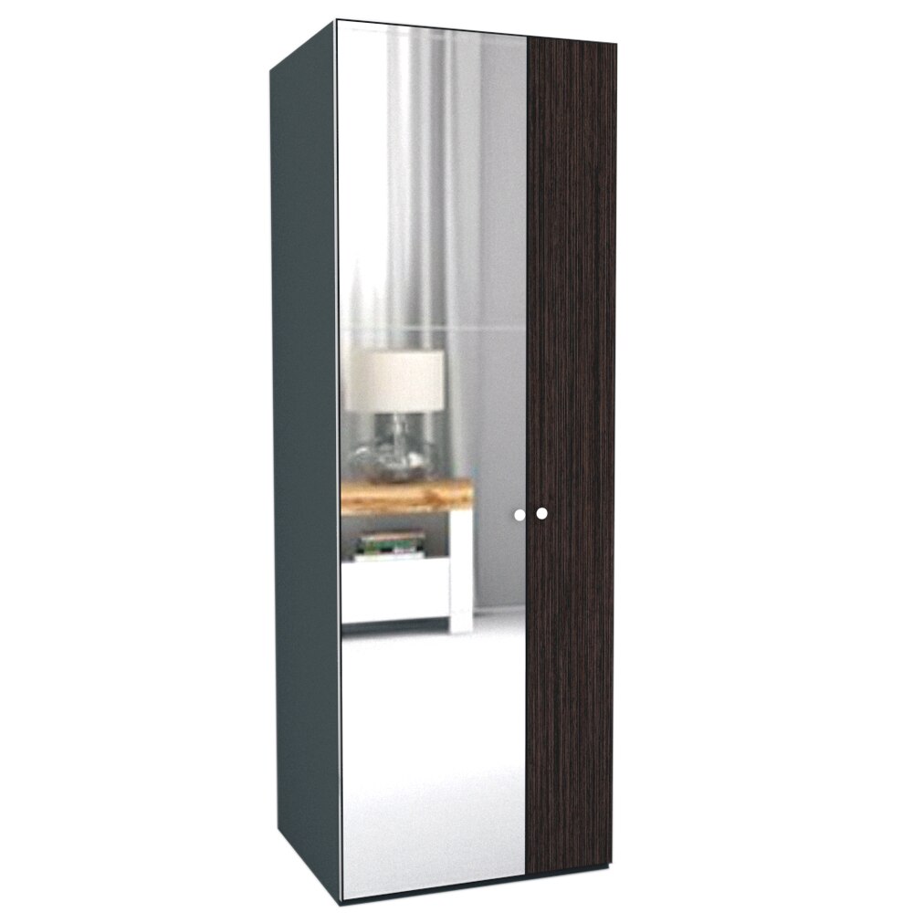 Dulap Genarom LEX A, Decor 8548 / Oglinda, 75 x 240 x 66 cm