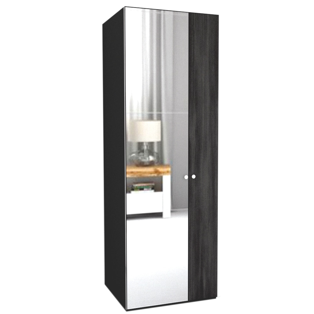 Dulap Genarom LEX D, Decor 8509, Oglinda, 75 x 240 x 66 cm