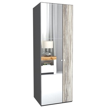 Dulap Genarom LEX D, Decor K084, Oglinda, 75 x 240 x 66 cm Dulap Genarom LEX D, Decor K084, Oglinda, 75 x 240 x 66 cm