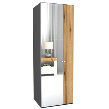 Dulap Genarom LEX B, Decor K365 / Oglinda, 75 x 218 x 66 cm Dulap Genarom LEX B, Decor K365 / Oglinda, 75 x 218 x 66 cm