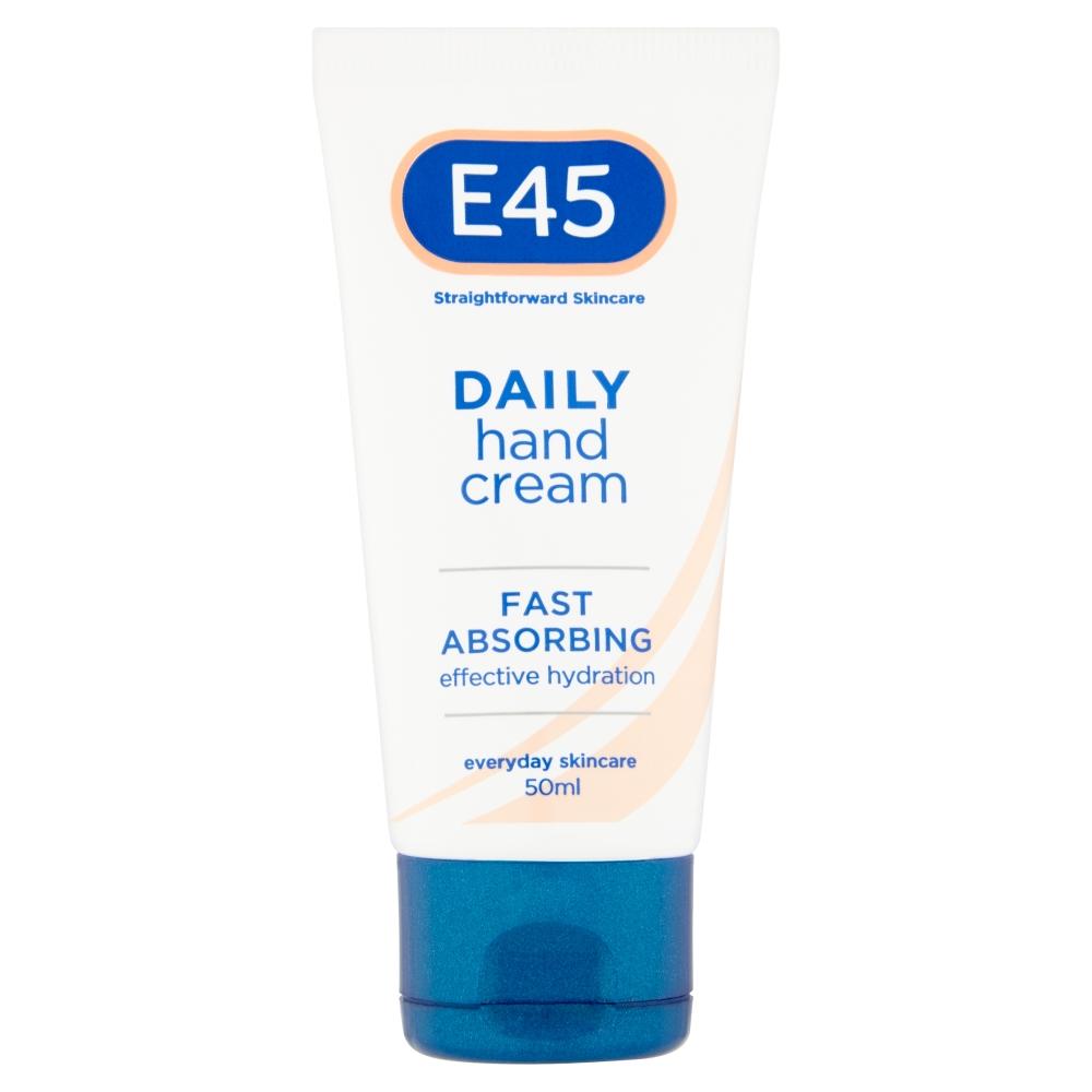 Crema de maini hidratanta pentru piele uscata si sensibila, E45, 50ml