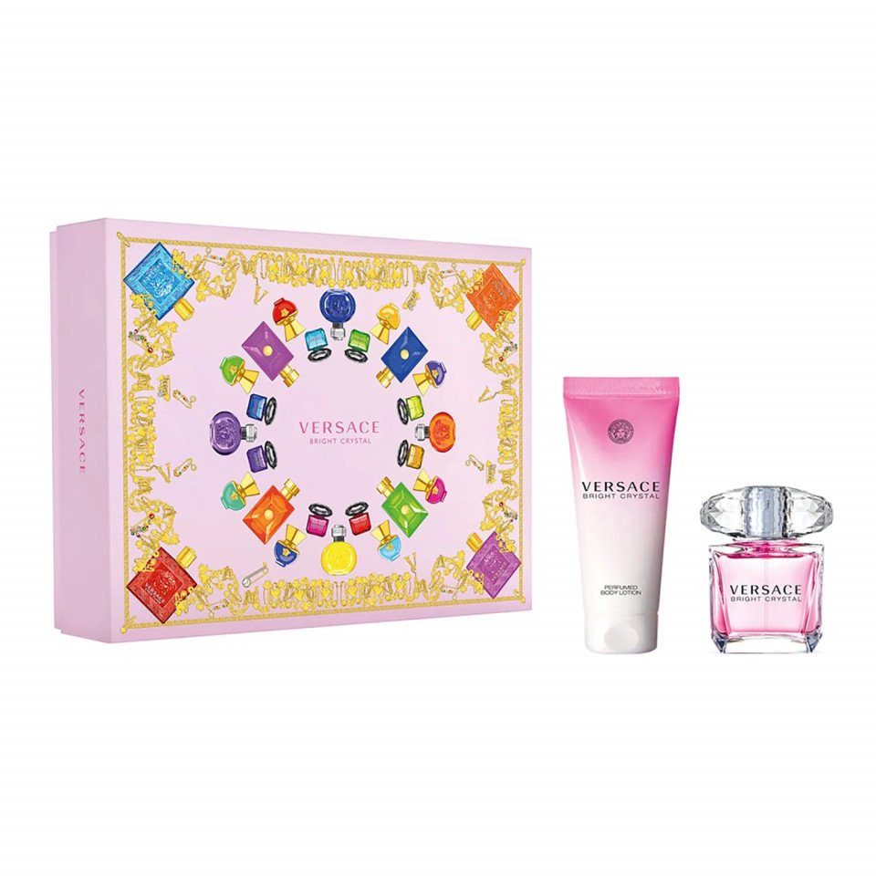 Set Versace Bright Crystal, Apa de toaleta 30 ml, Lotiune de corp 75 ml