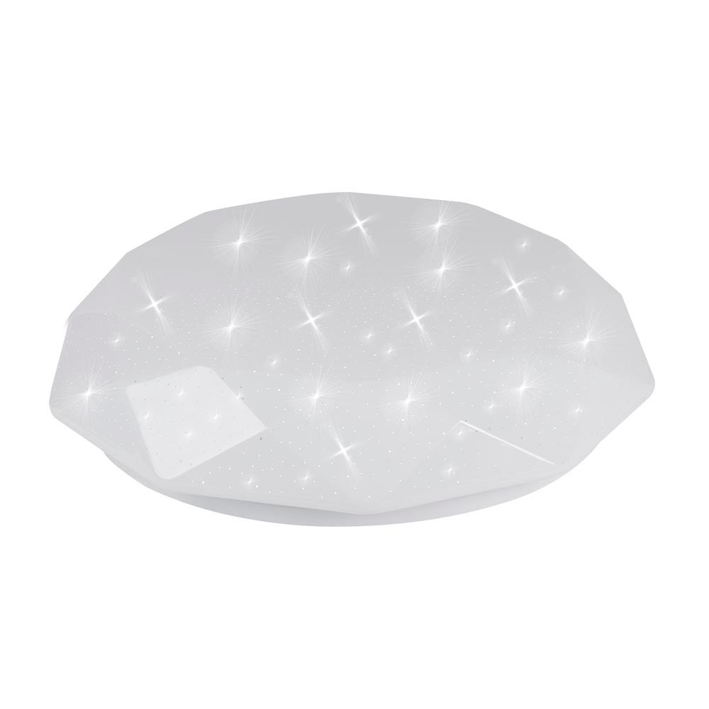 Plafoniera LED si telecomanda Diamond 72W , cu efect stelar, 2700lm 4000K 6400K, IP20, FST25460
