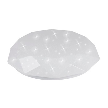Plafoniera LED si telecomanda Diamond 72W , cu efect stelar, 2700lm 4000K 6400K, IP20, FST25460 Plafoniera LED si telecomanda Diamond 72W , cu efect stelar, 2700lm 4000K 6400K, IP20, FST25460