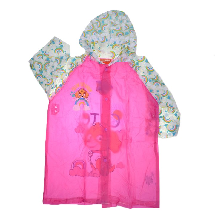 Esőkabát lányoknak E Plus M Paw Patrol PPW-122-128, rózsaszín
