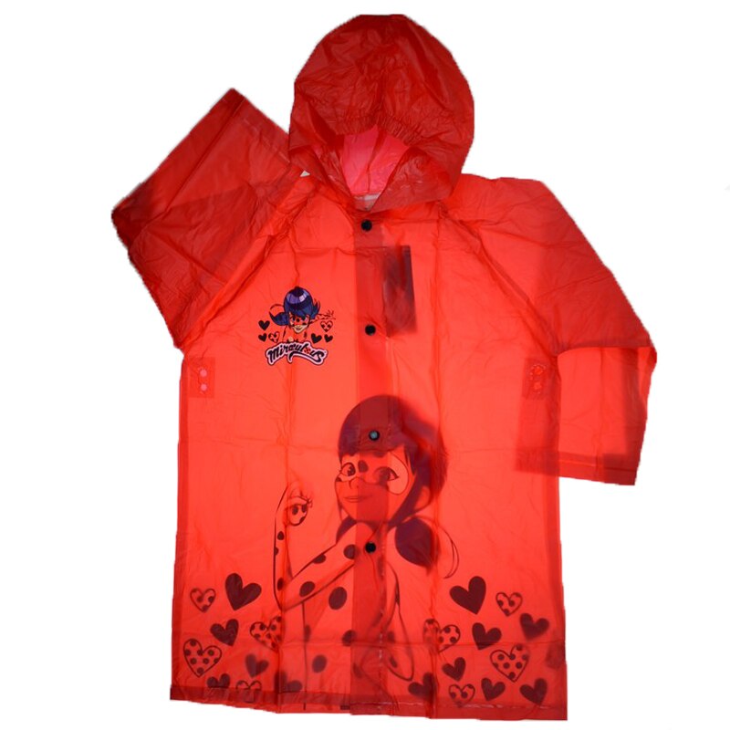 Pelerina de ploaie pentru fete E Plus M PPW-4, Rosu