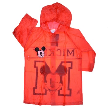 Pelerina de ploaie pentru copii E Plus M Mickey Mouse 014912-110-116, Rosu Pelerina de ploaie pentru copii E Plus M Mickey Mouse 014912-110-116, Rosu