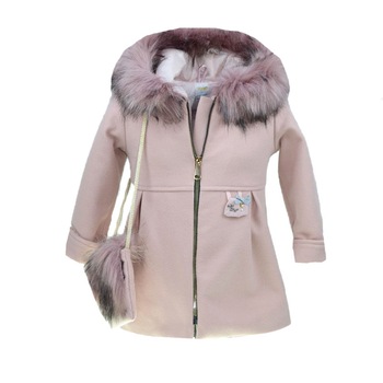 Set 2 piese palton si geanta pentru fete Tylkomet SPG-1-86, Roz 66264 Set 2 piese palton si geanta pentru fete Tylkomet SPG-1-86, Roz 66264