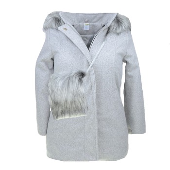 Set 2 piese palton si geanta pentru fete Tylkomet SPG-3-146, Gri 66308 Set 2 piese palton si geanta pentru fete Tylkomet SPG-3-146, Gri 66308