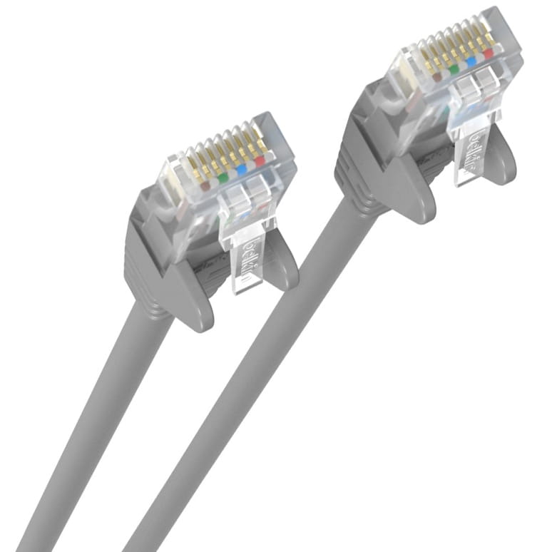 Cablu de retea, Belkin Snagless CAT5e RJ45 M / M 2m, gri