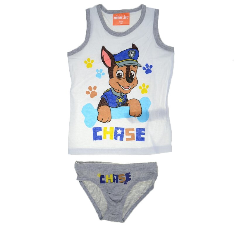 Set maiou si chilot pentru baieti E Plus Paw Patrol 191044, Gri 66188