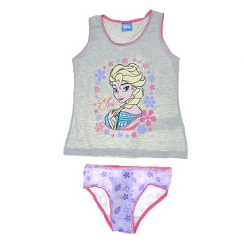Set maiou si chilot pentru fete E Plus M Elsa 159792, Multicolor 66194 Set maiou si chilot pentru fete E Plus M Elsa 159792, Multicolor 66194