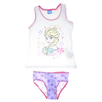 Set maiou si chilot pentru fete E Plus M Elsa 159792-1, Multicolor 66197 Set maiou si chilot pentru fete E Plus M Elsa 159792-1, Multicolor 66197
