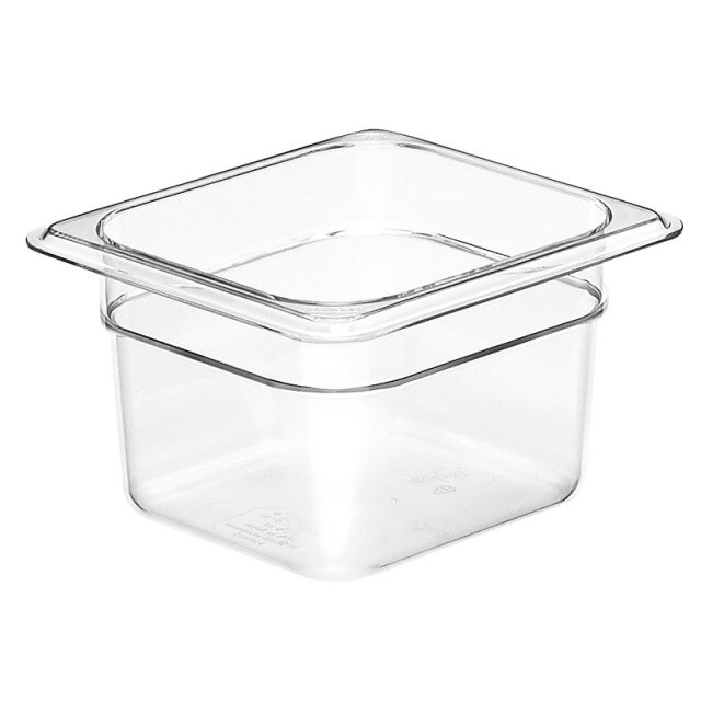 Container policarbonat GN 1/6-065 mm, 1 litru, pentru ingrediente