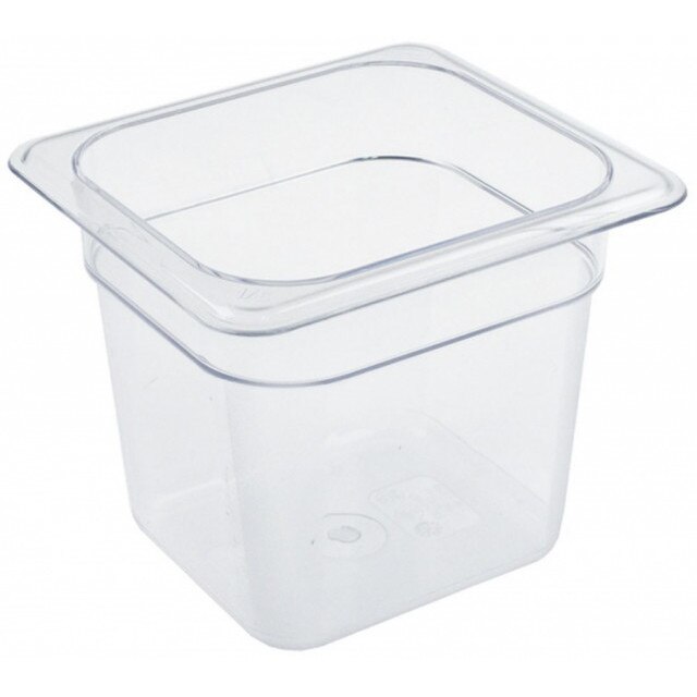 Container policarbonat GN 1/6-100 mm, 1.5 litri, pentru ingrediente