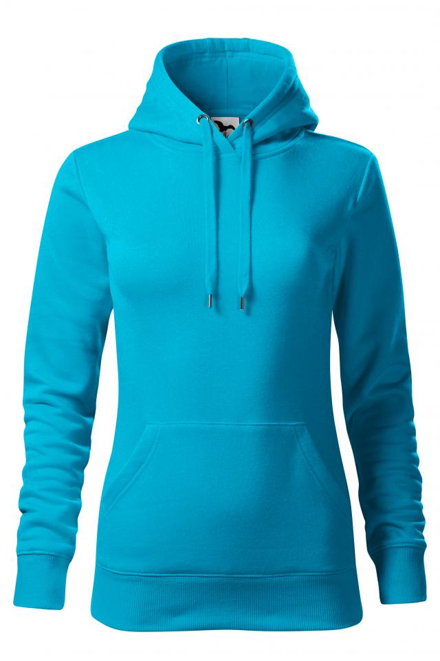 Hanorac pentru dama Cape, turcoaz, marime 2XL