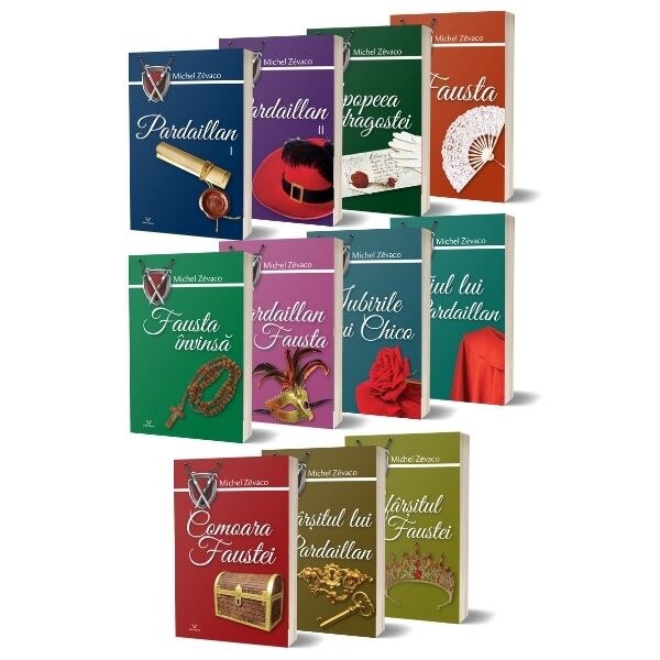 Pachet Cavalerii Pardaillan (11 Volume) - Michel Zevaco