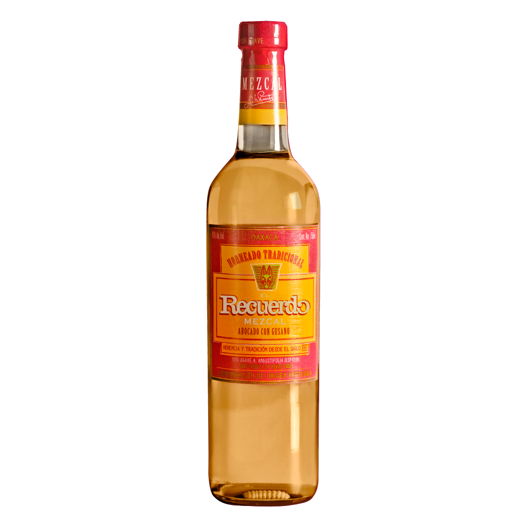 Mezcal El Recuerdo Abocado con Gusano, 40%, 0.7l