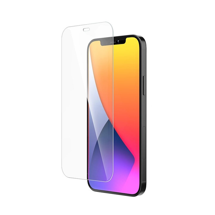 Képernyővédő fólia iPhone 12/12 Pro-hoz, átlátszó