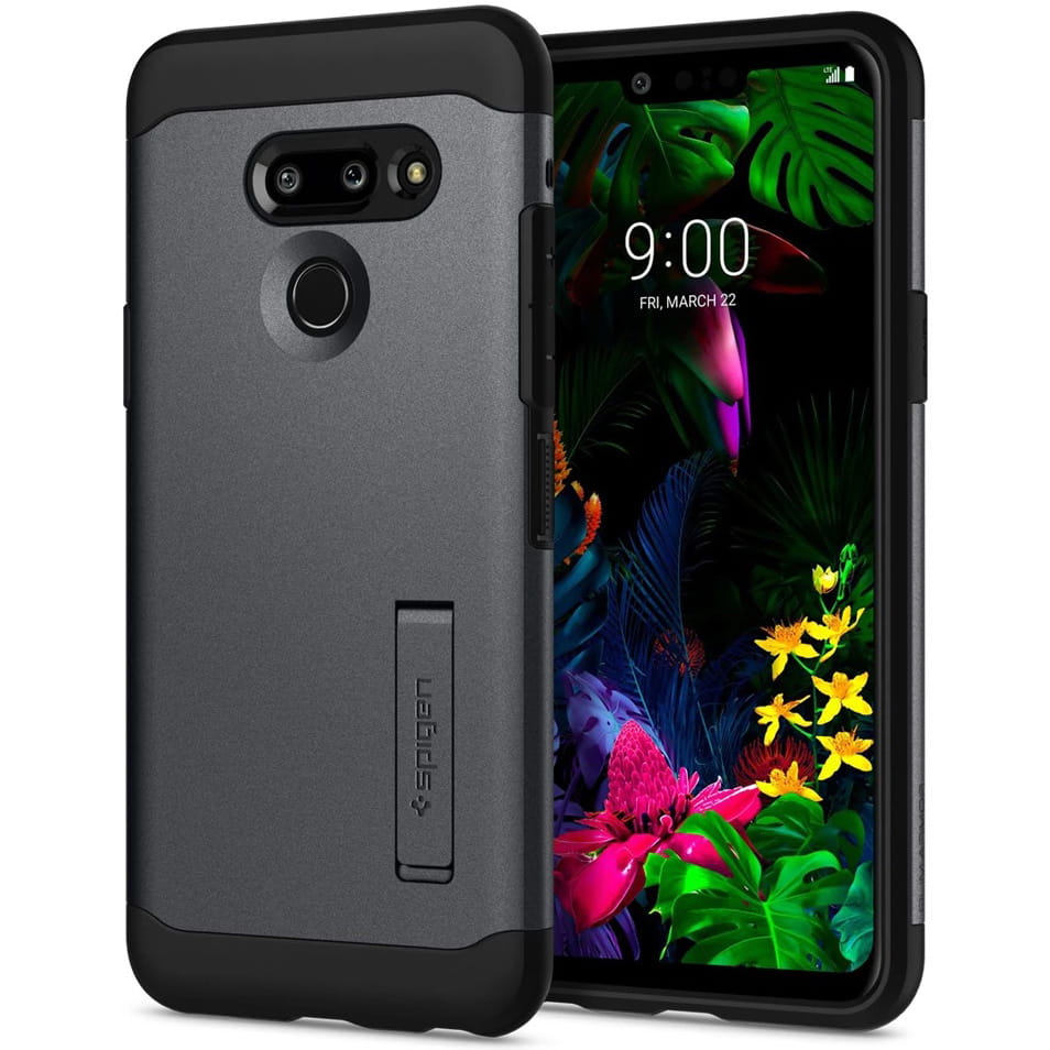 Husa Spigen Slim Armor LG G8 ThinQ, grafit