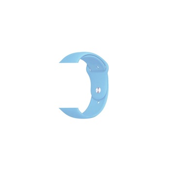 Curea pentru Apple Watch, pentru dimensiunea 42/44 mm, Albastru deschis Curea pentru Apple Watch, pentru dimensiunea 42/44 mm, Albastru deschis